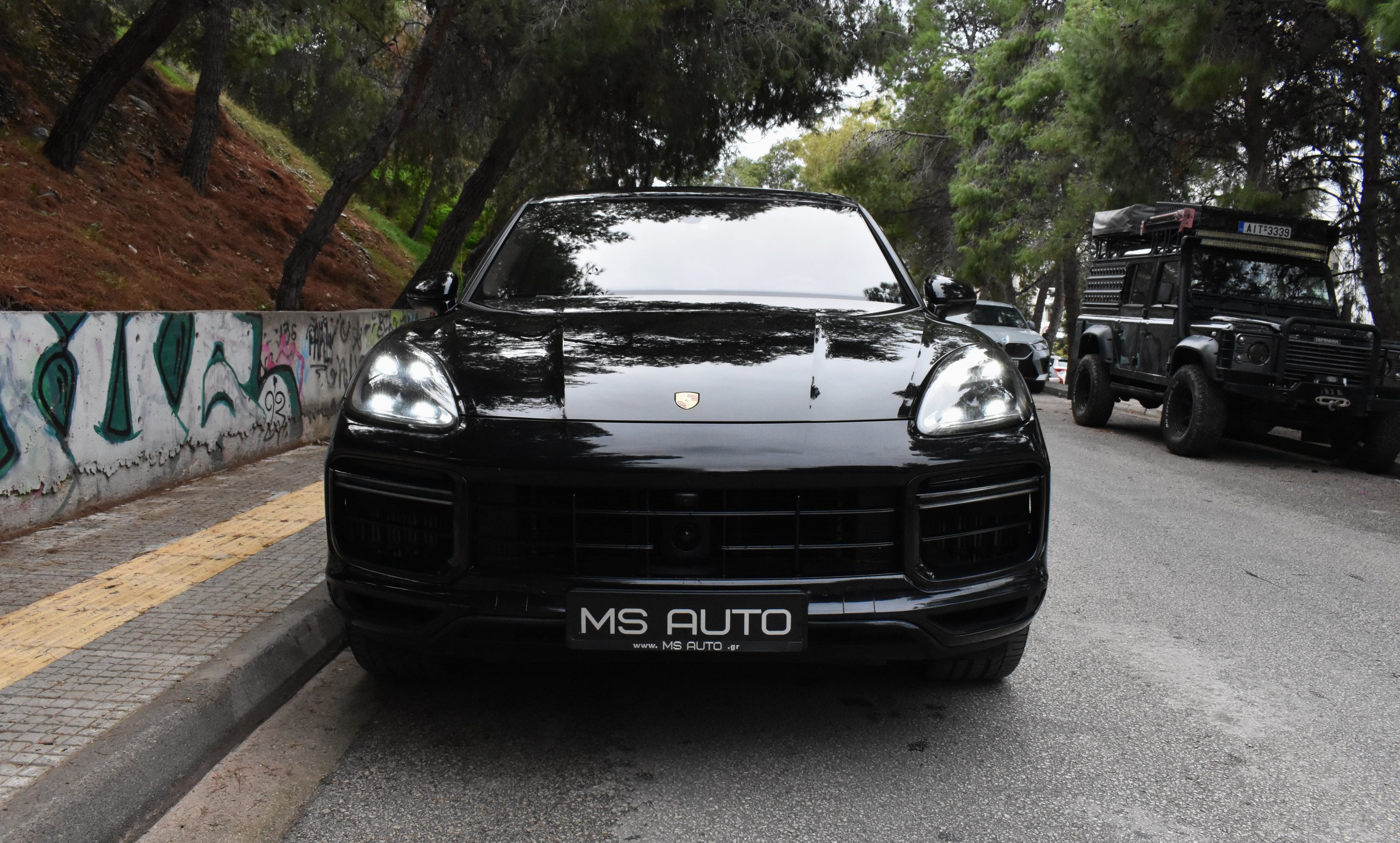 Porsche Cayenne 2020 TURBO S-E HYBRID-CHRONO PACKET-PANORAMA-BURMESTER SOUND — 9